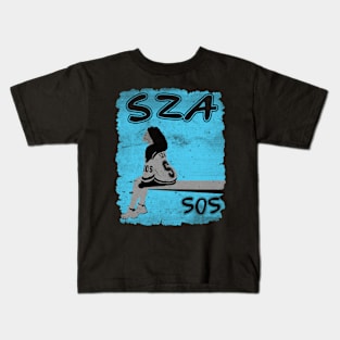 sza vintage // sos Kids T-Shirt